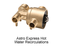 Armstrong Astro Express Hot Water Recirculators supplied by Butt's Pumps & Motors Ltd.